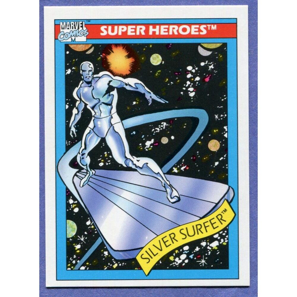 1990 Marvel Universe Card - #32 Silver Surfer